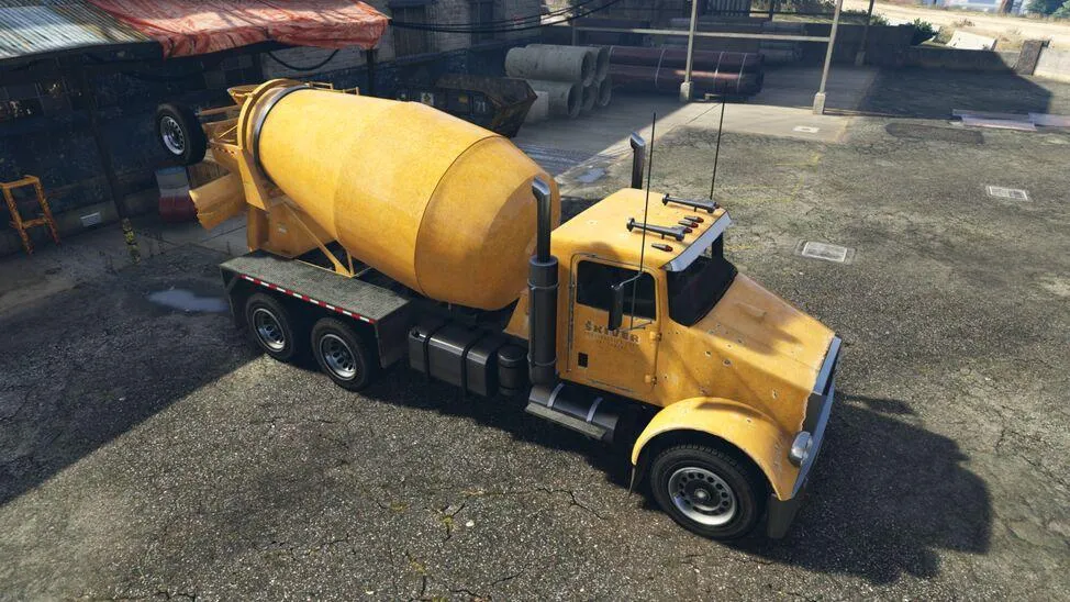 GTA 5 Best Industrial Vehicles - Mixer