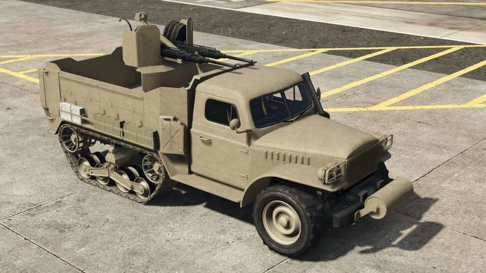 Bravado Half-track - GTA 5 Vehicle