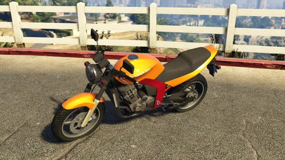 Fastest Motorcycles in GTA 5 - PCJ 600