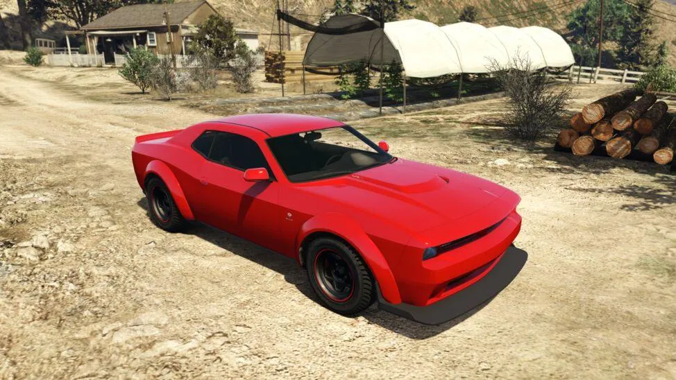 Bravado Gauntlet Hellfire - GTA 5 Vehicle