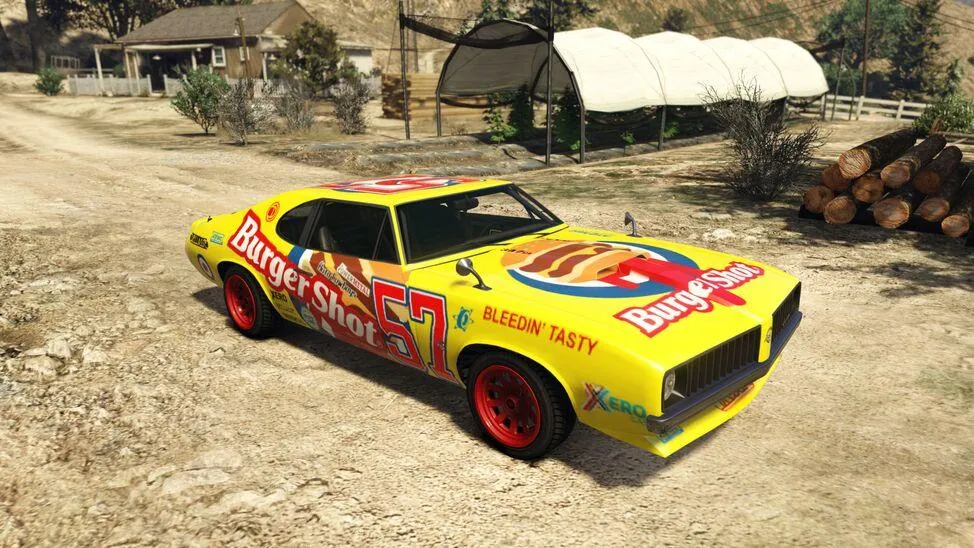 Declasse Burger Shot Stallion - GTA 5 Vehicle