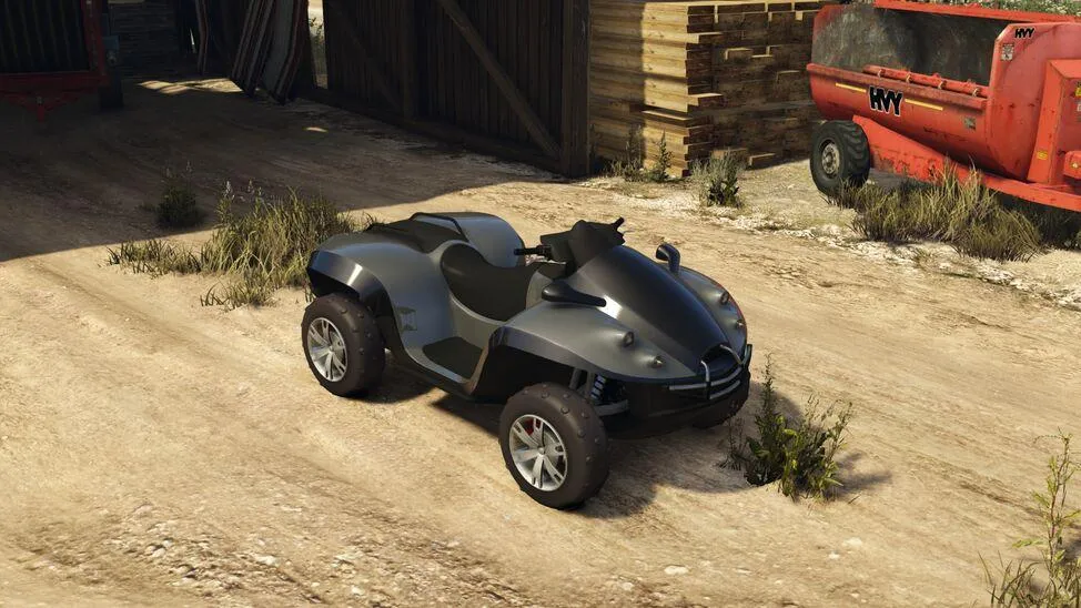 GTA 5 Best Off-Road Vehicles - Blazer Aqua