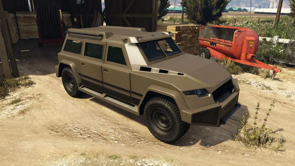 HVY Nightshark de GTA 5 - características, descrição e imagens