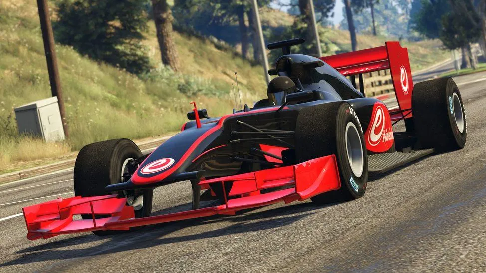 Benefactor BR8 (Formula 1 Car) - GTA 5 Vehicle