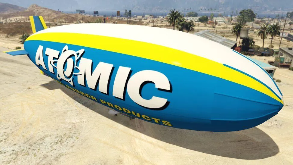 Atomic Blimp - GTA 5 Vehicle Atomic Blimp - GTA 5 Vehicle