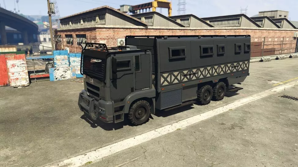 GTA 5 Best Service Vehicles - Brickade 6x6 (Acid Lab)