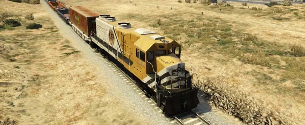 Freight Train - GTA 5 Vehicle