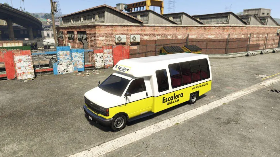 GTA 5 Best Service Vehicles - Rental Shuttle Bus