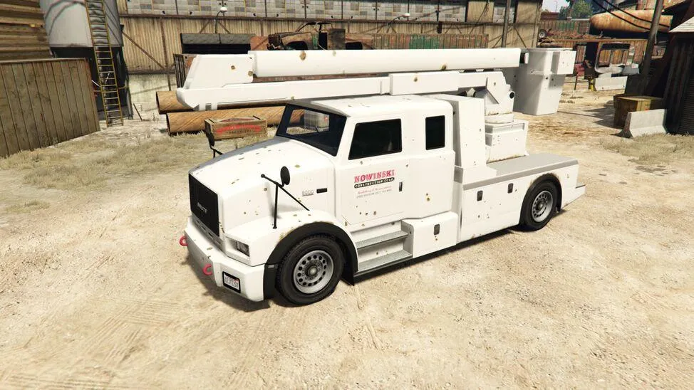 Utility Truck (Cherry Picker) - GTA 5 Vehicle