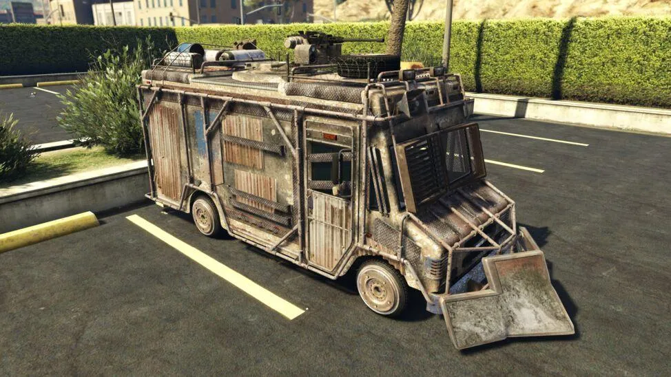 GTA 5 Best Vans Vehicles - Armored Boxville