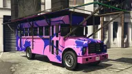 Festival Bus: Purple Swirtz