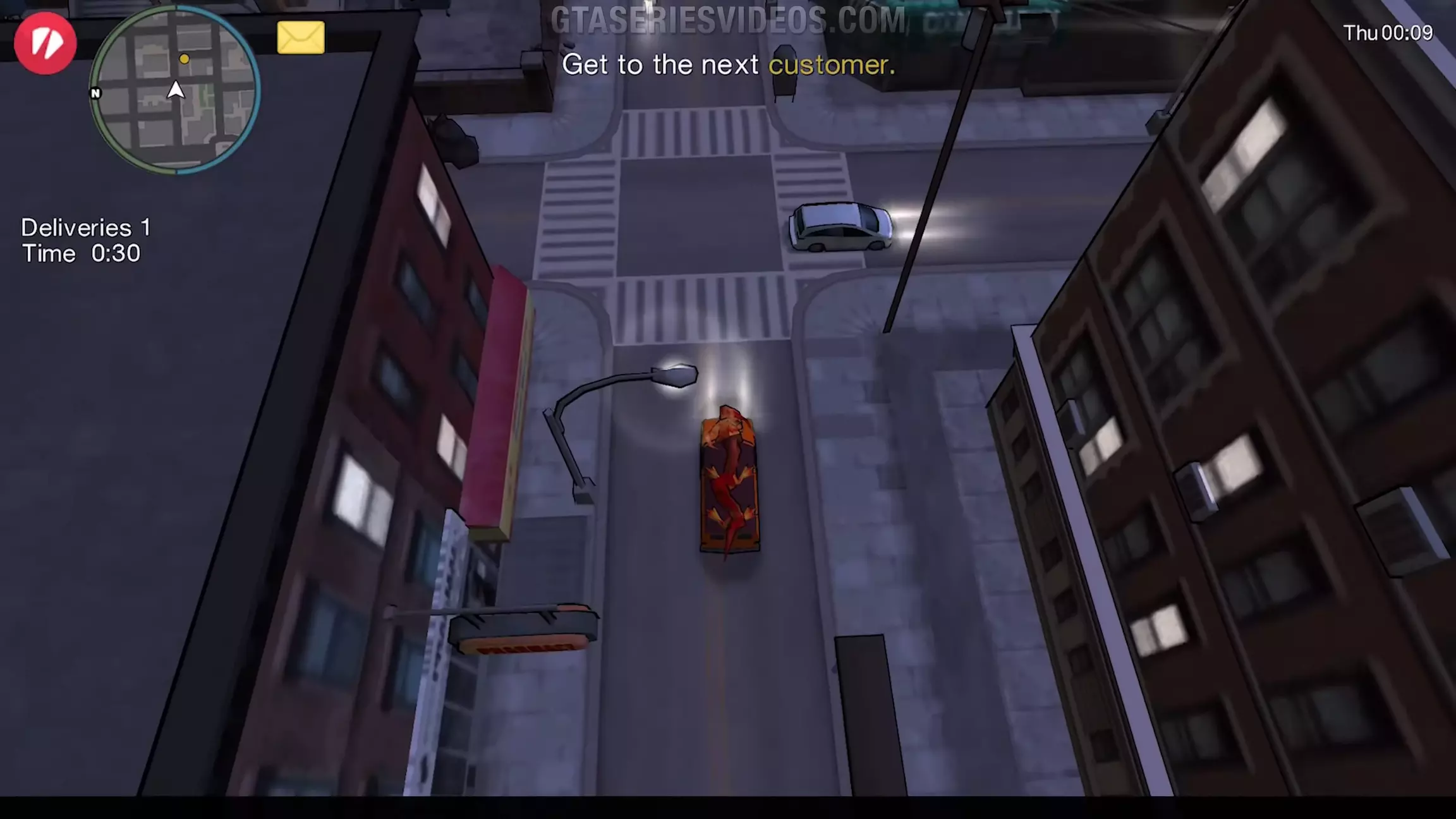 Noodle Run GTA: CW side mission