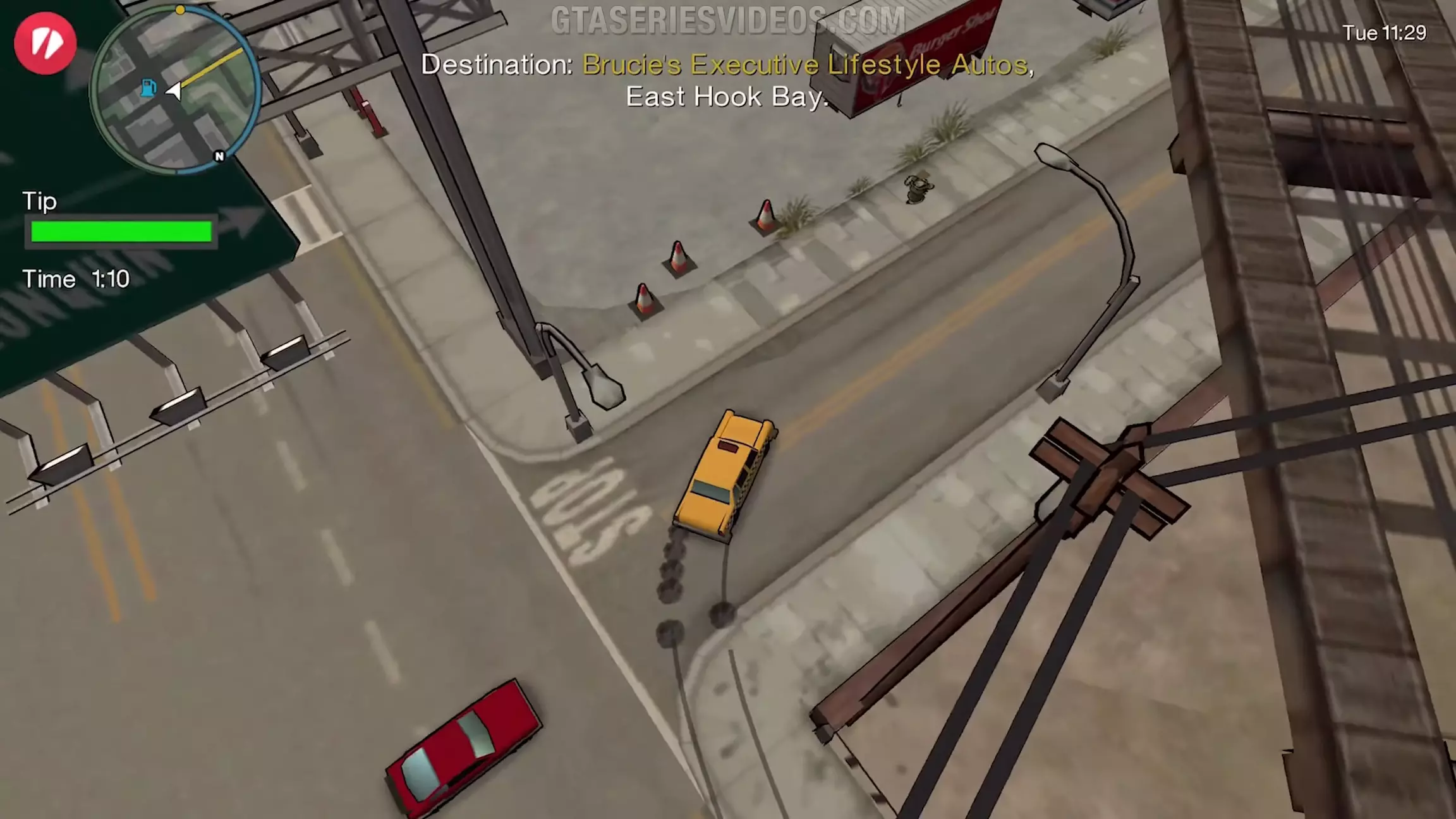 Taxi Driver GTA: CW side mission