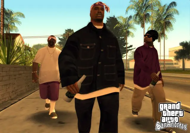The Ballas - GTA San Andreas Gang The Ballas - GTA San Andreas Gang