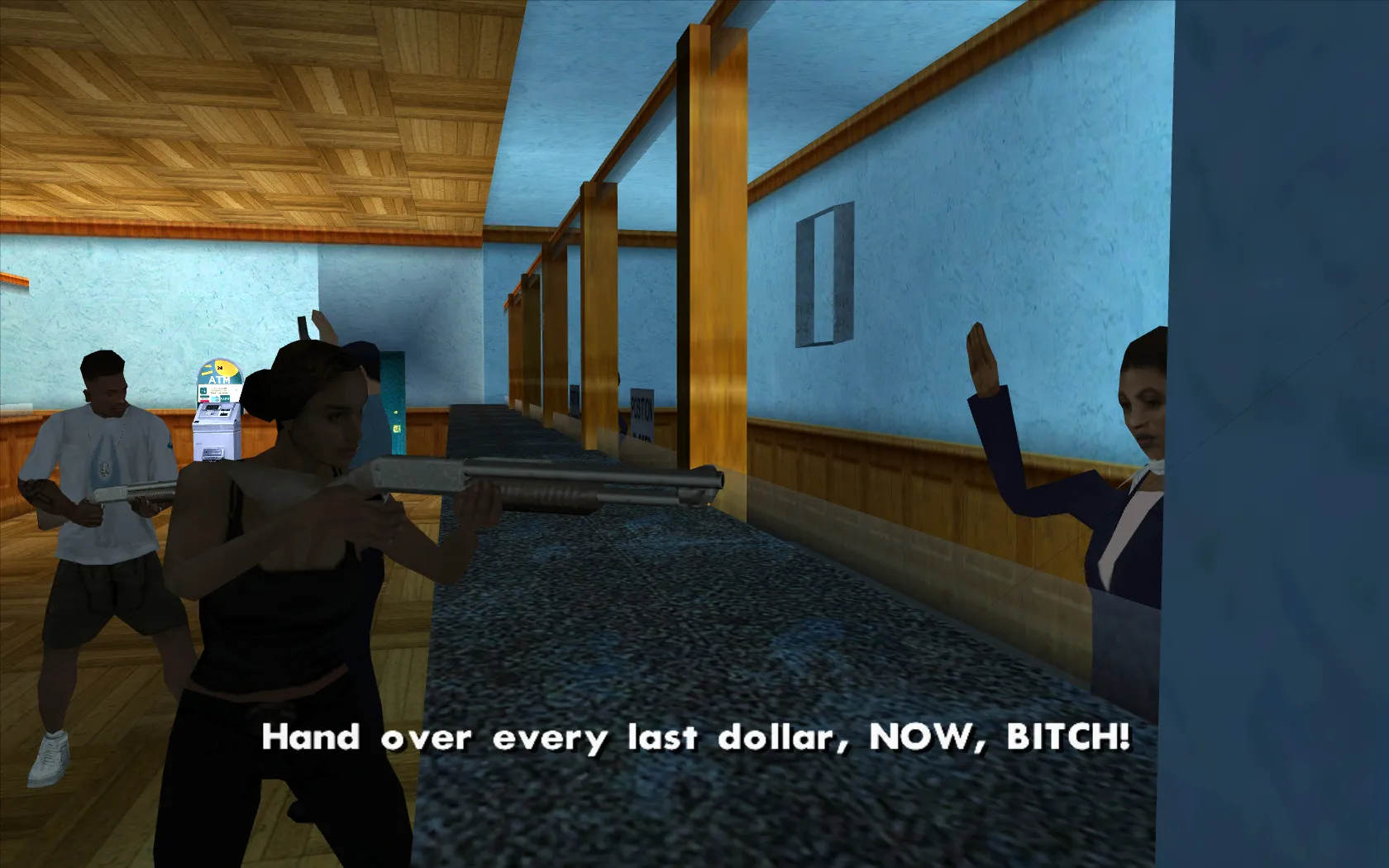Made in Heaven / Small Town Bank - GTA San Andreas Mission Guide & Walkthrough Made in Heaven / Small Town Bank - GTA San Andreas Mission Guide & Walkthrough