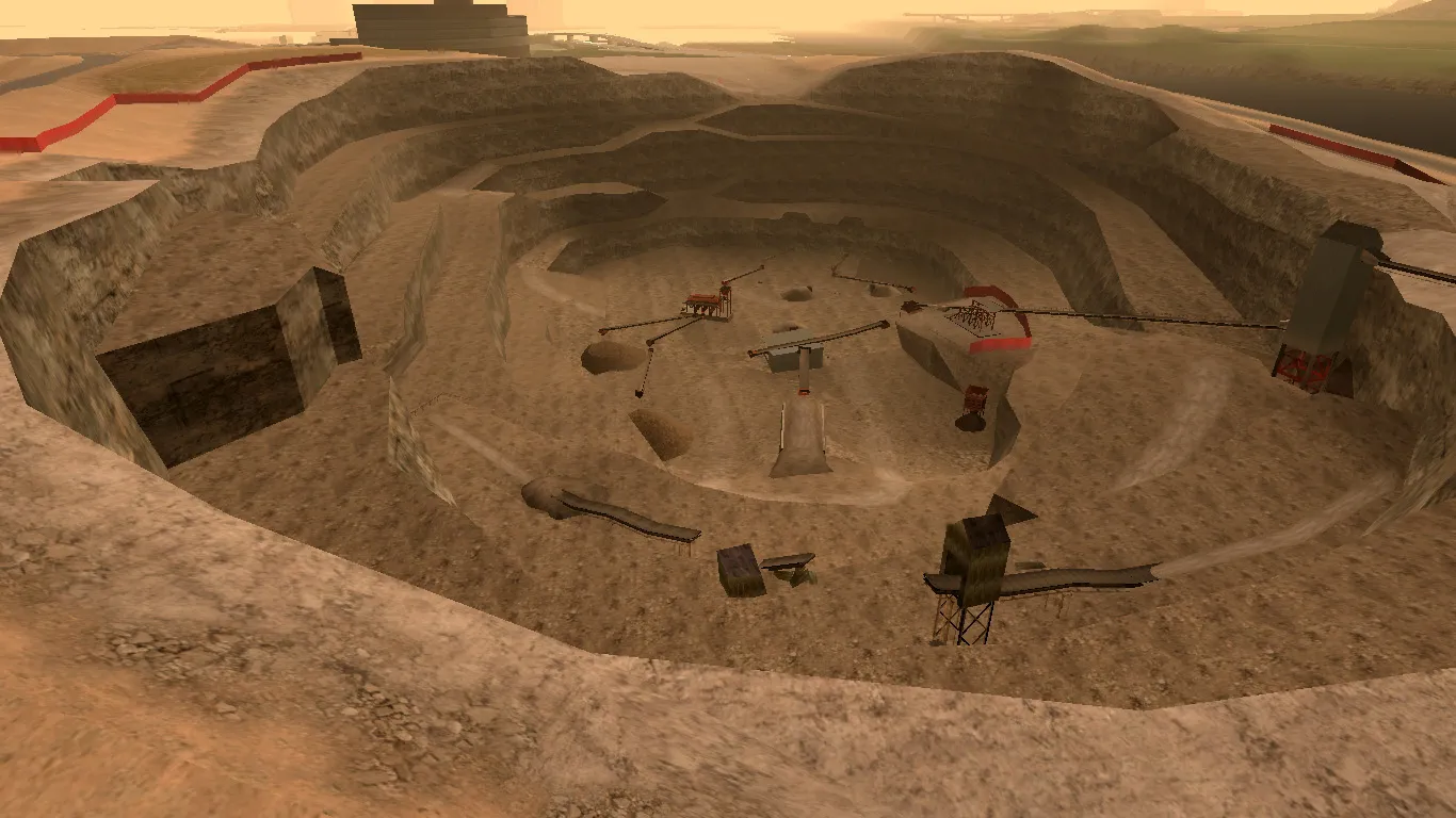Hunter Quarry - GTA San Andreas Properties & Assets