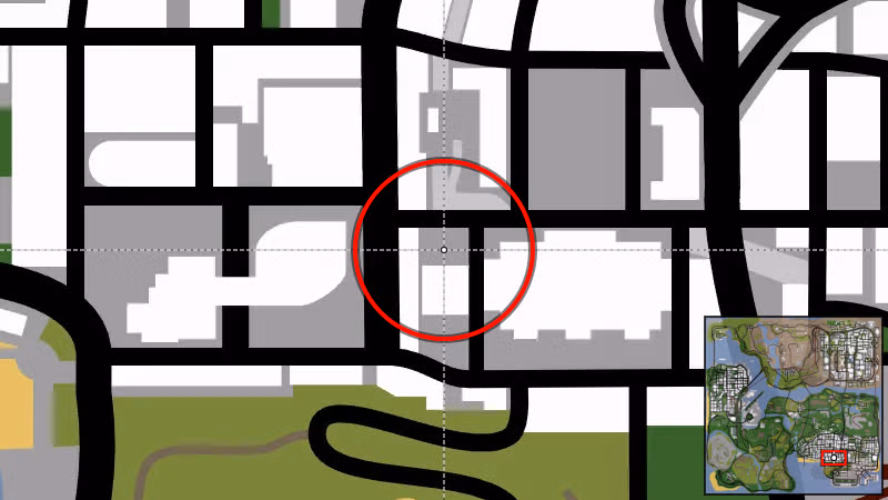 Roboi's Food Mart - Map Location in GTA San Andreas Roboi's Food Mart - Map Location in GTA San Andreas