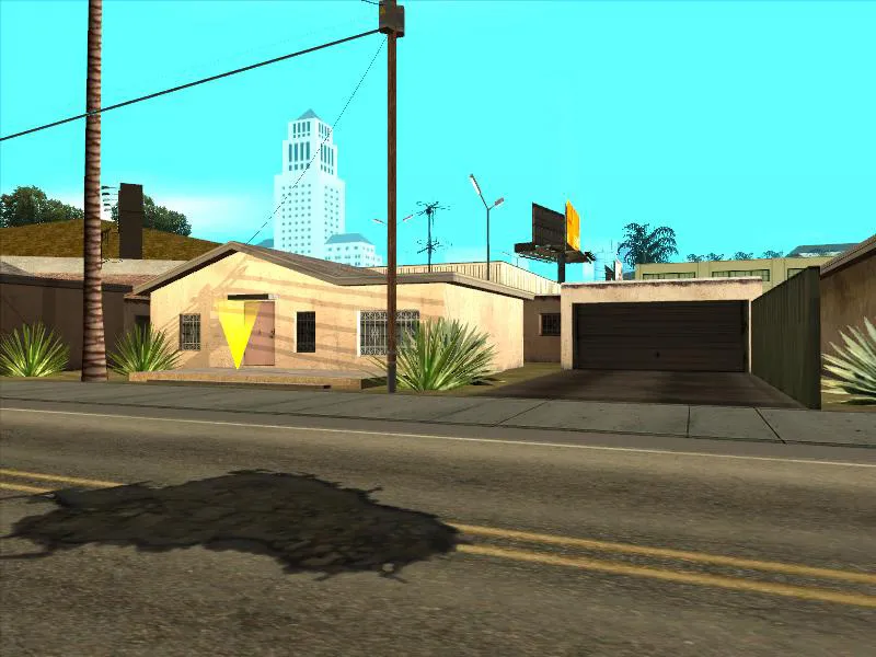 Verdant Bluffs Safehouse - GTA San Andreas Properties & Assets