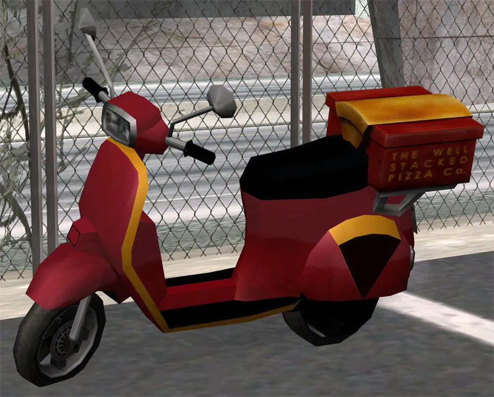 Pizzaboy - GTA San Andreas Vehicle Stats & Locations Pizzaboy - GTA San Andreas Vehicle Stats & Locations