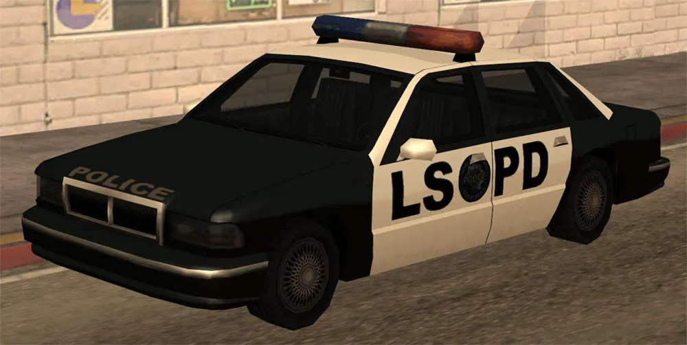 Police Car - GTA San Andreas Vehicle Stats & Locations