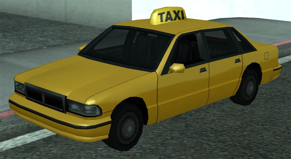 Taxi - GTA San Andreas Vehicle Taxi - GTA San Andreas Vehicle