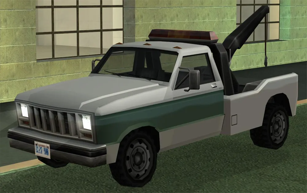 Tow Truck - GTA San Andreas Vehicle Tow Truck - GTA San Andreas Vehicle
