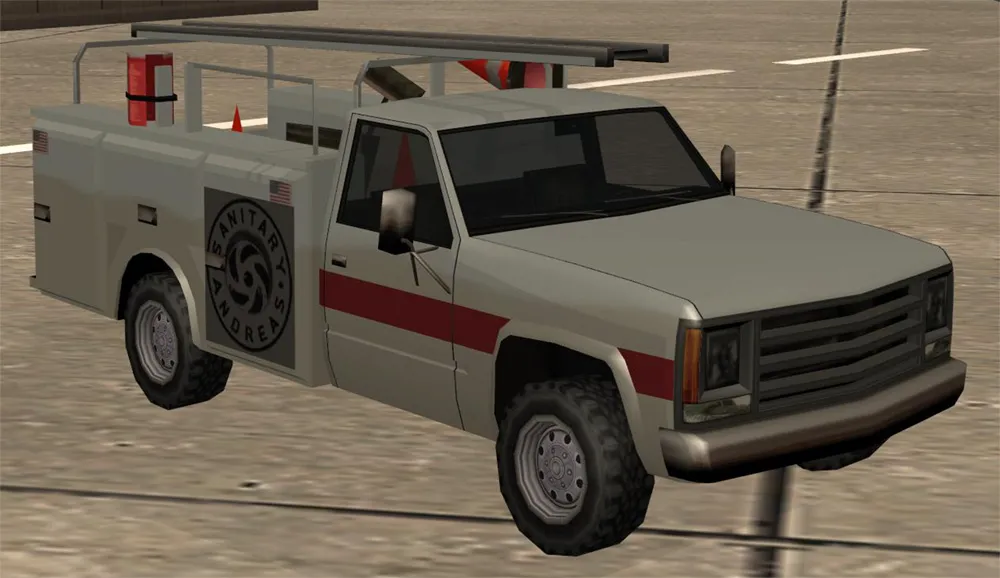 Utility Van - GTA San Andreas Vehicle