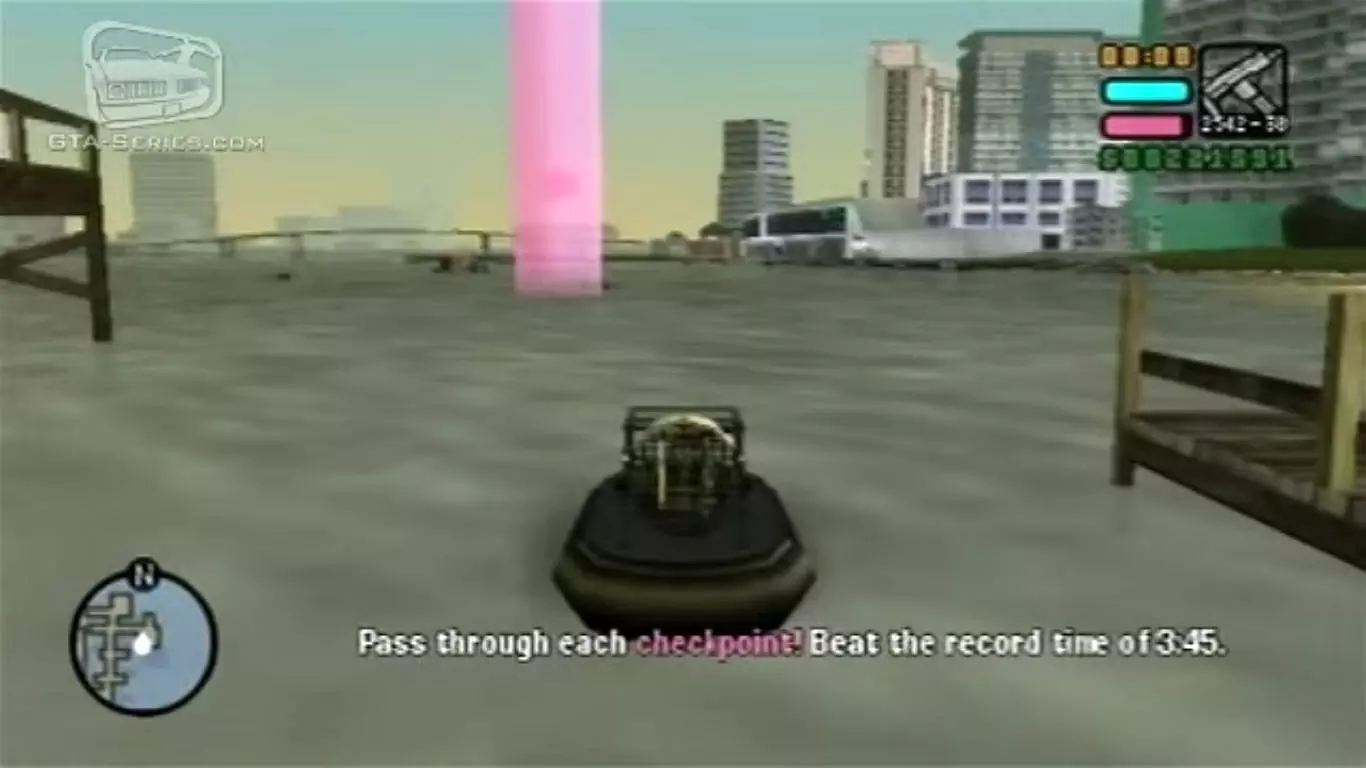 Harbor Hover Race GTA: VCS side mission