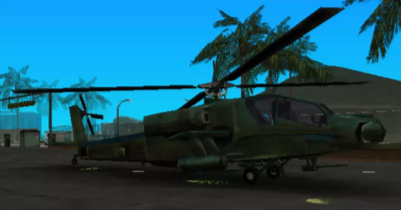 Helicópteros Hunter — substituto para o GTA San Andreas