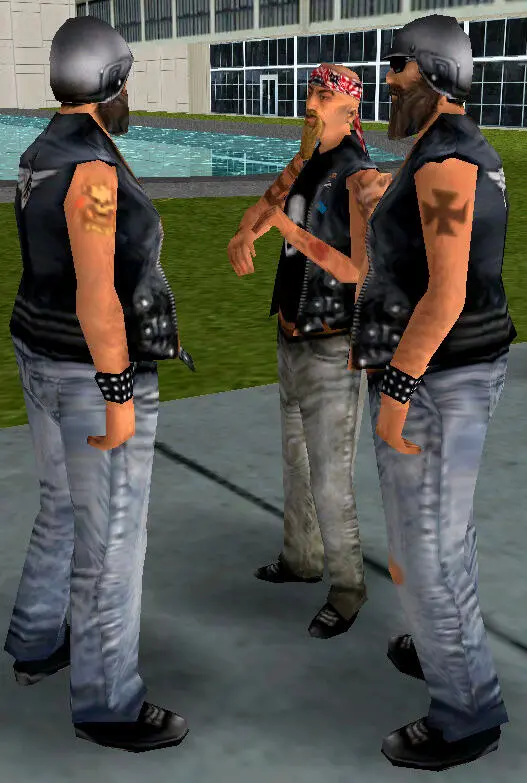 Vice City Bikers - GTA Vice City Gang