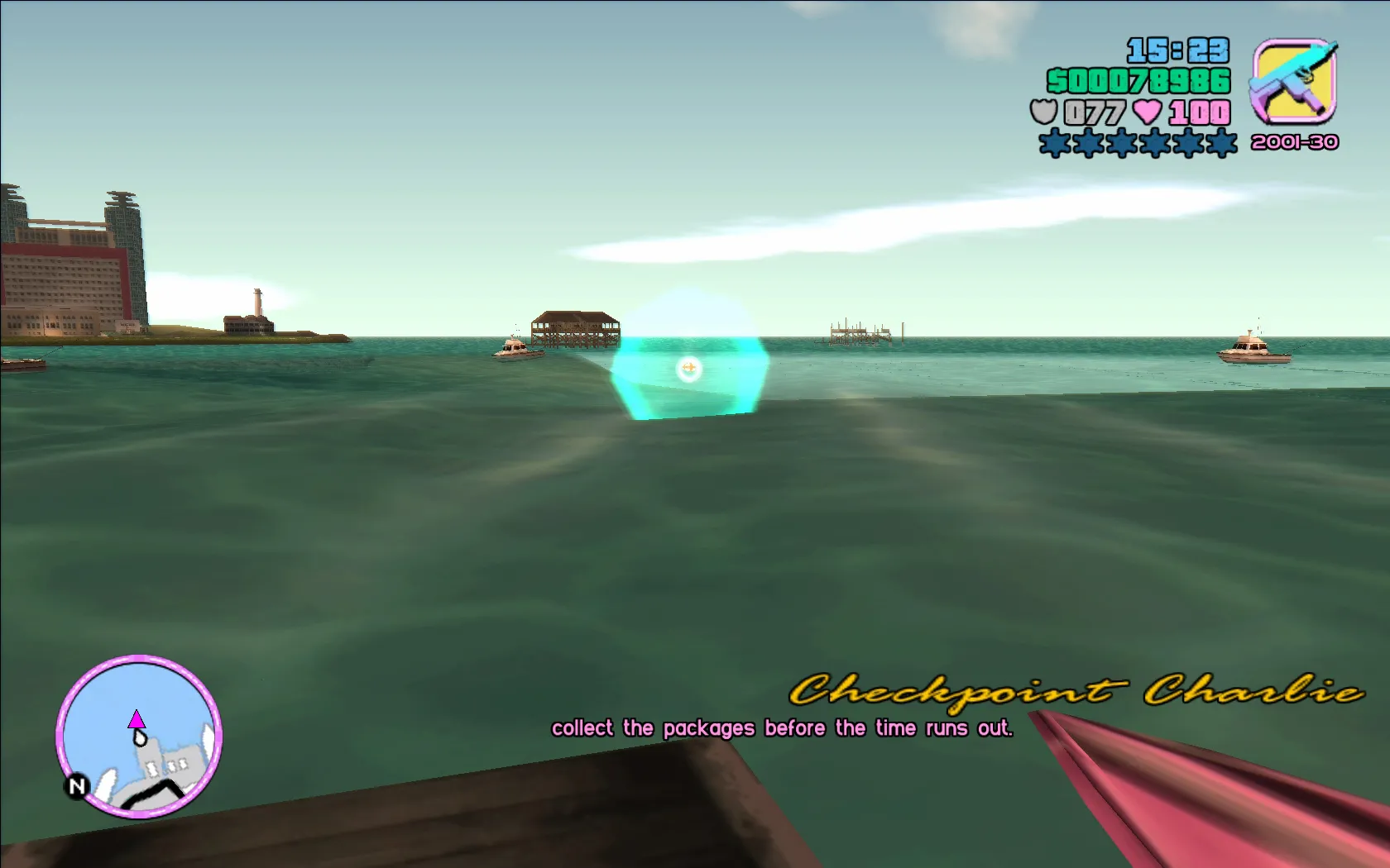 Checkpoint Charlie - GTA Vice City Mission Guide & Walkthrough Checkpoint Charlie - GTA Vice City Mission Guide & Walkthrough
