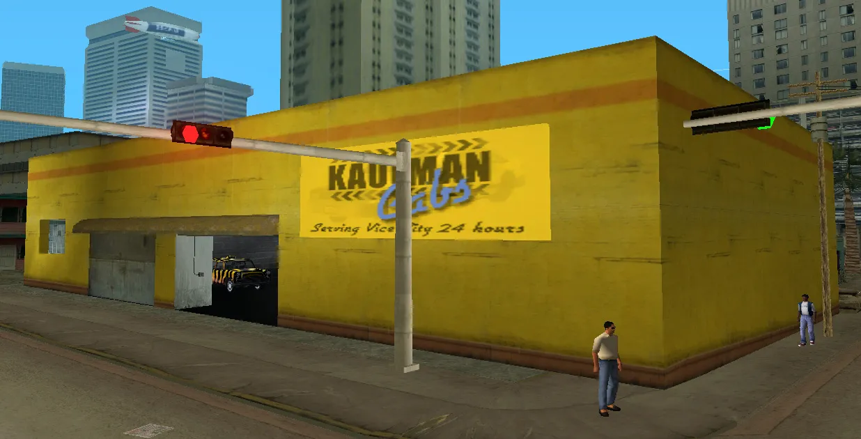 Kaufman Cabs - GTA Vice City Properties & Assets Kaufman Cabs - GTA Vice City Properties & Assets