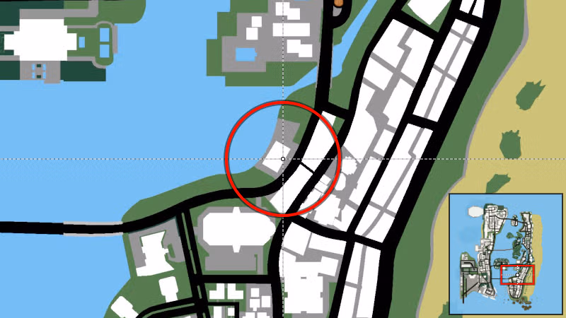 1102 Washington Street - Map Location in GTA Vice City 1102 Washington Street - Map Location in GTA Vice City