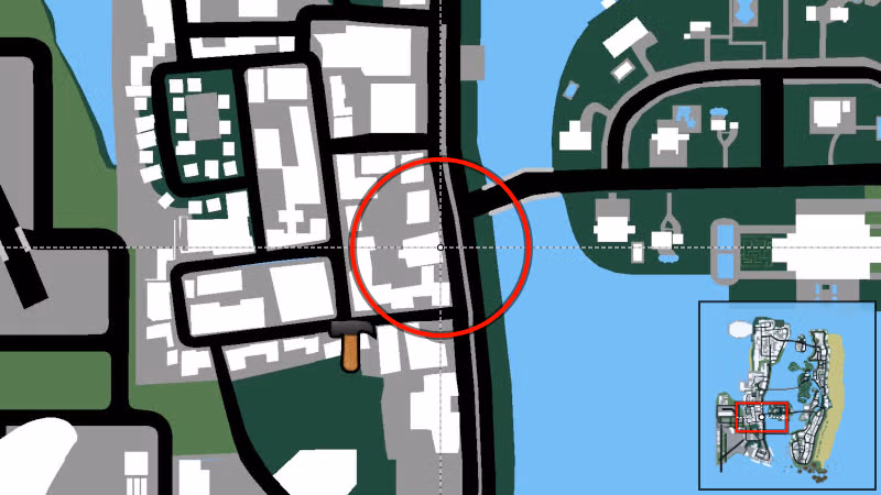 Cherry Popper Ice Cream Factory - Map Location in GTA Vice City Cherry Popper Ice Cream Factory - Map Location in GTA Vice City