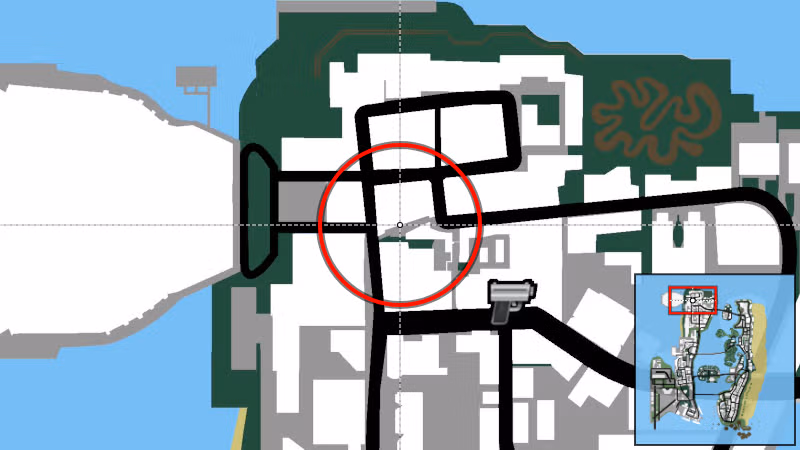 Hyman Condo - Map Location in GTA Vice City Hyman Condo - Map Location in GTA Vice City