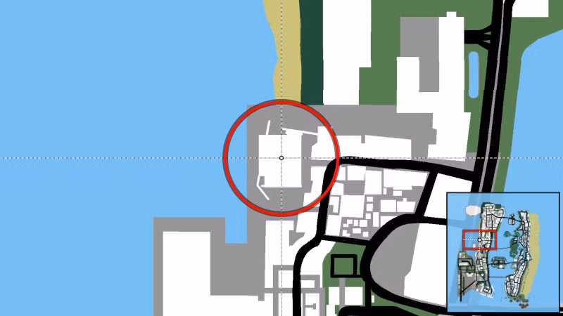 Phil's Place - Map Location in GTA Vice City Phil's Place - Map Location in GTA Vice City