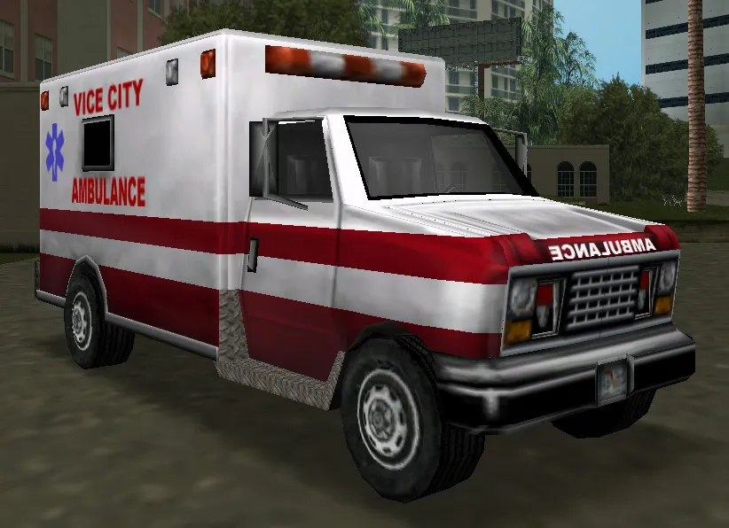 Ambulance - GTA Vice City Vehicle