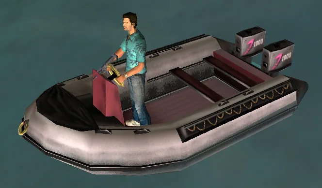 Dinghy - GTA Vice City Vehicle