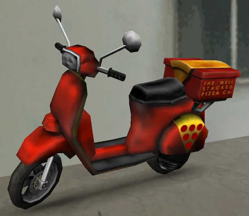 Pizza Boy - GTA Vice City Vehicle Stats & Locations