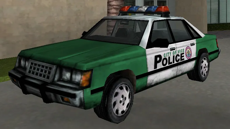 Police Car - GTA Vice City Vehicle