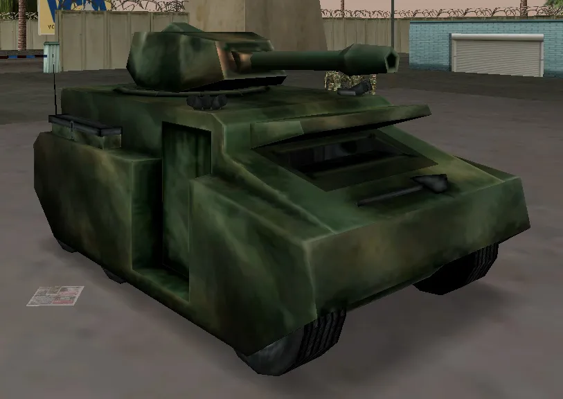 Rhino Tank - GTA Vice City Vehicle