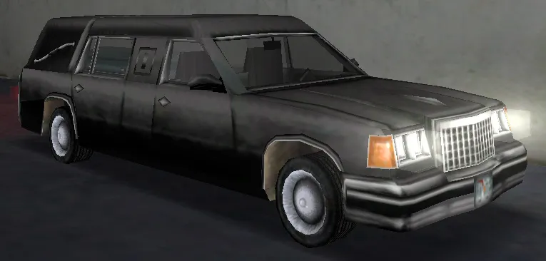 Romero Hearse - GTA Vice City Vehicle