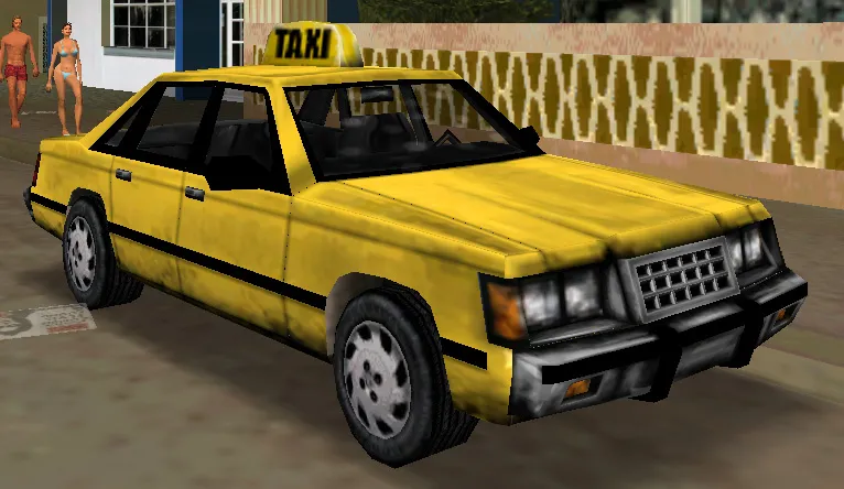 Taxi - GTA Vice City Vehicle