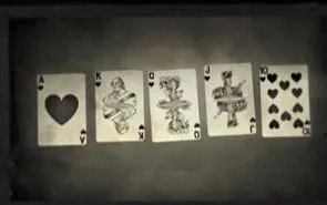 royal flush poker rdr2 help screen