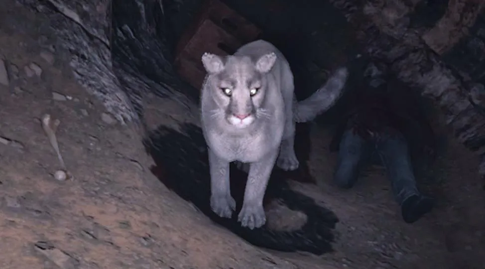 White Cougar - RDR2 Animal