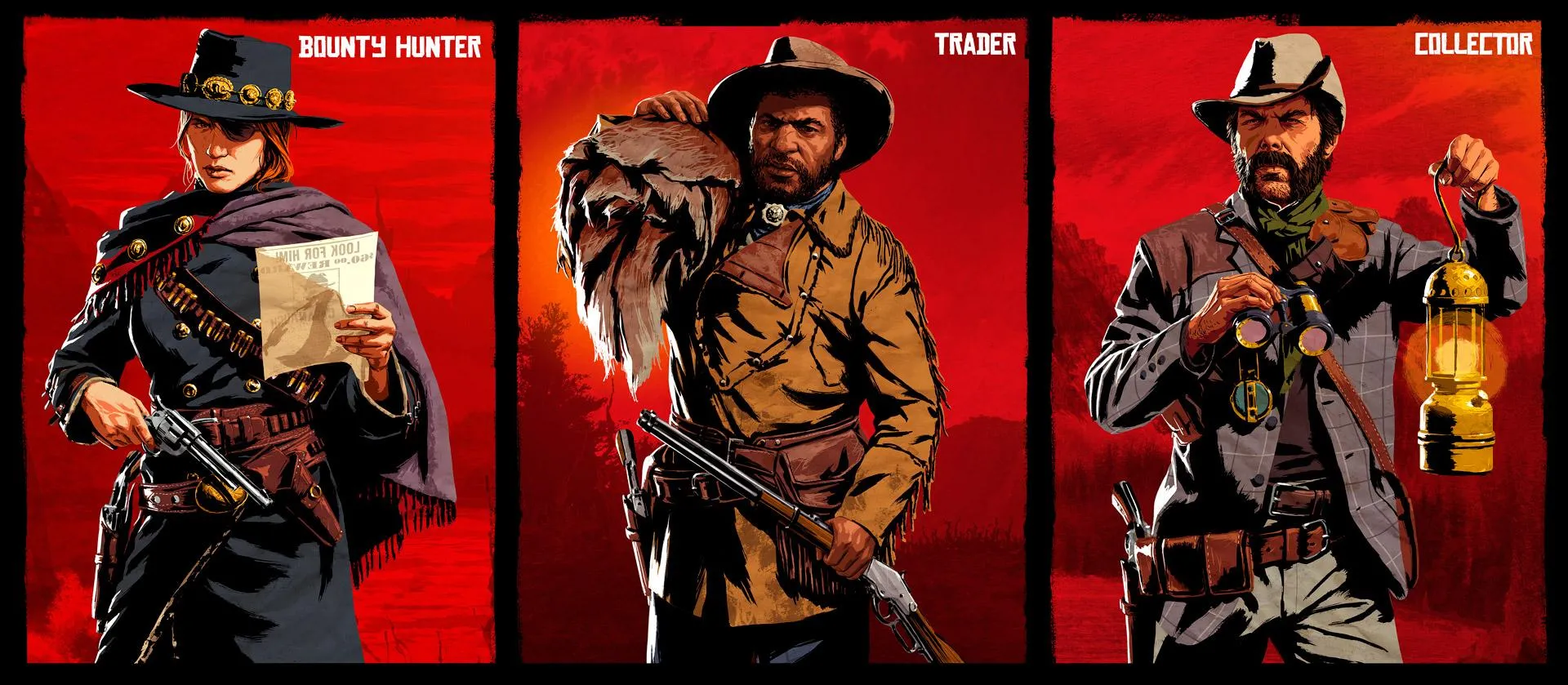 Red Dead Online: New Update Coming Soon, featuring Three Unique Roles