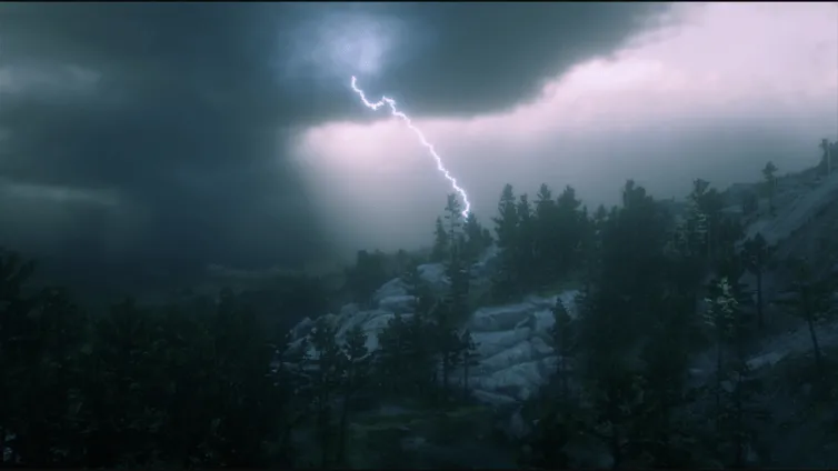 Red dead redemption 2 lightning rdr2