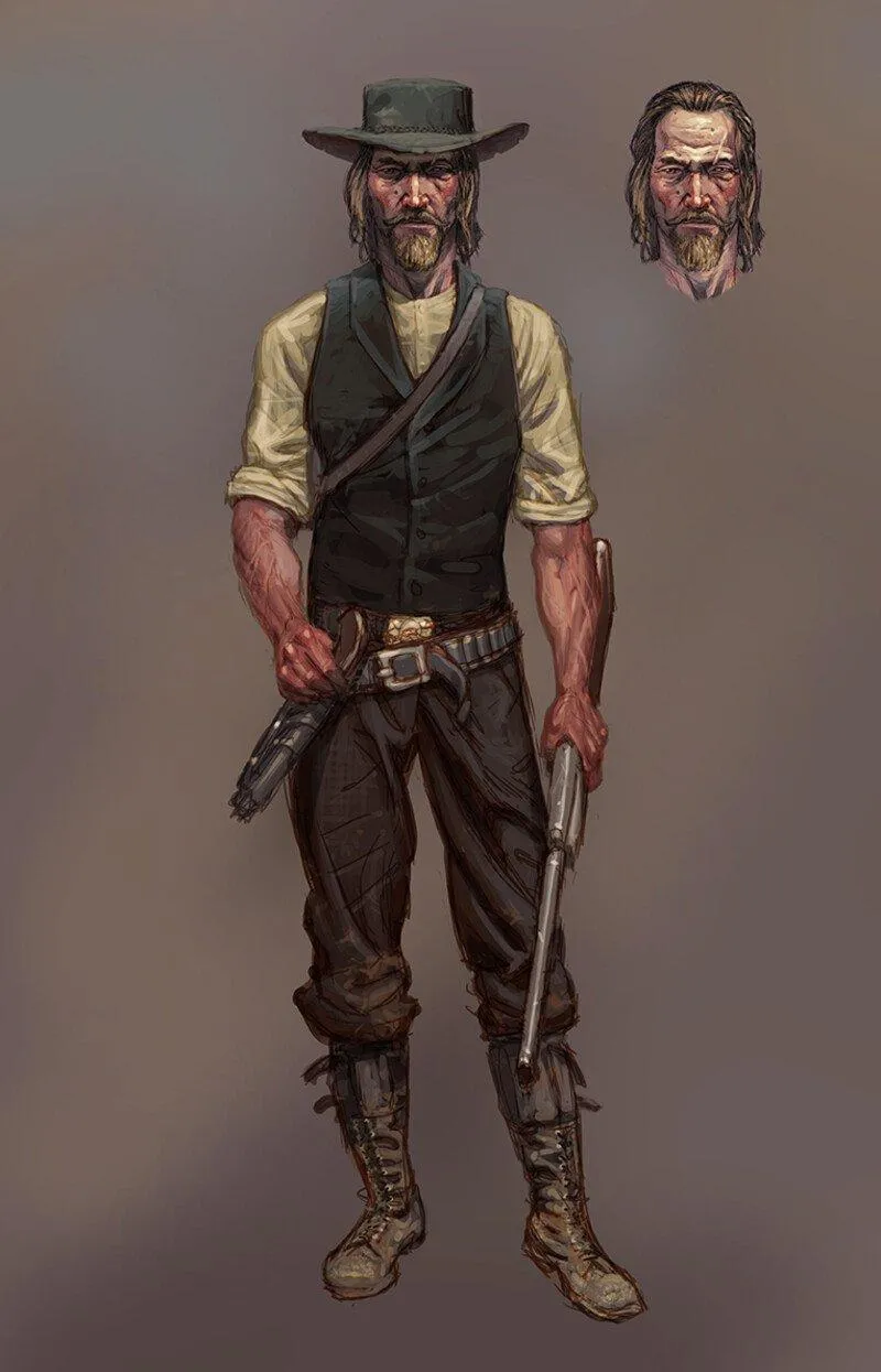 Red dead redemption 2 fan art discount