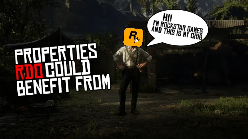 5 New Property Types that Red Dead Online Could Benefit From, with Gameplay Features
