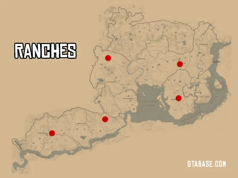 ranches